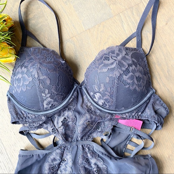 La Senza Merry widow grey XS - Picture 3 of 14